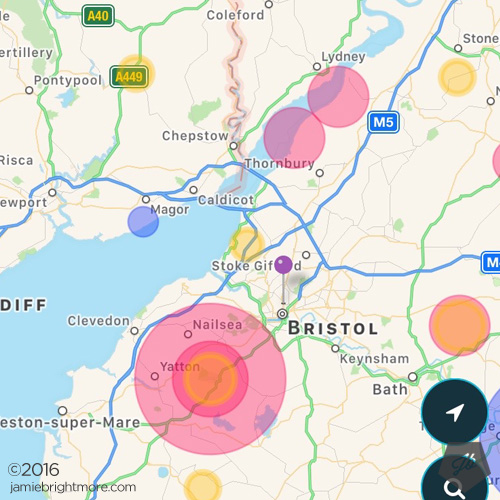 Drone Assist App: Map Detail